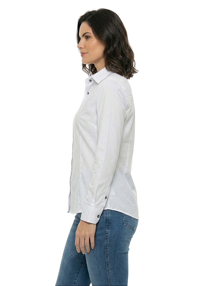 Camisete Feminina Tricoline Liara Stretch Estanciero