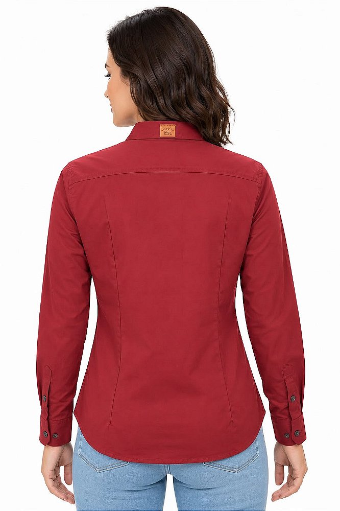 Camisete Feminina Tricoline Liara Stretch Estanciero