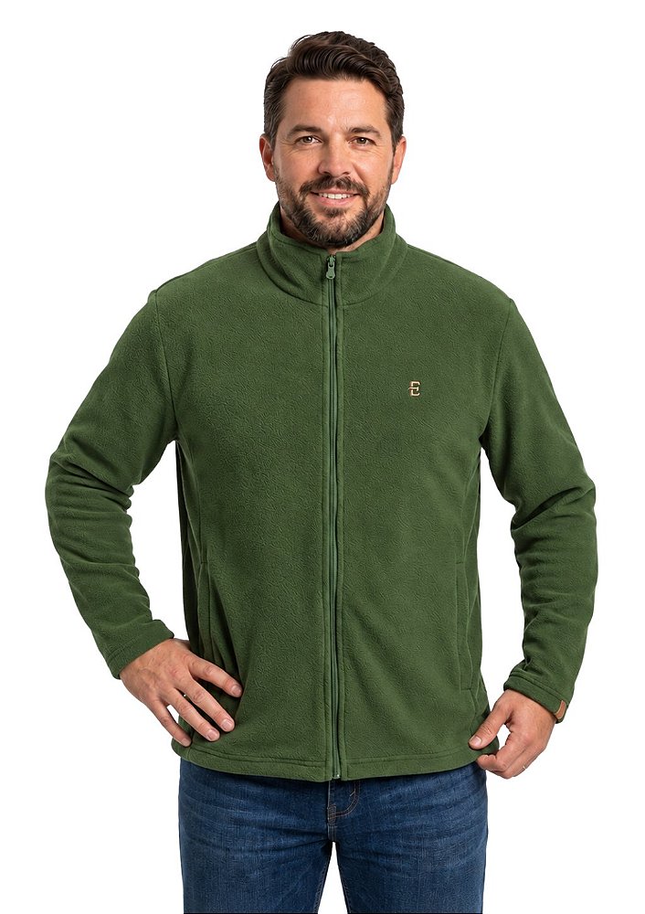 Jaqueta Microsoft Fleece Plus Size Masculina Estanciero