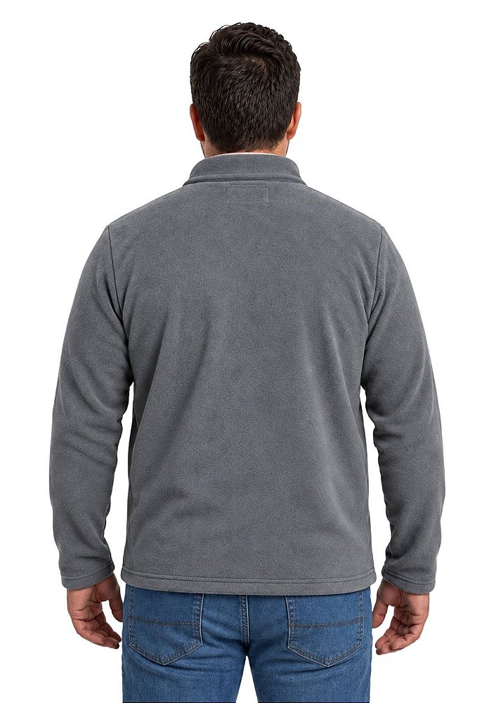 Jaqueta Sherpa Forrada Plus Size Masculina Estanciero