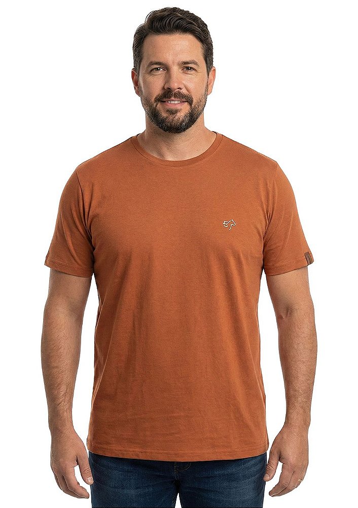 Camiseta Básica Plus Size Masculina Estanciero