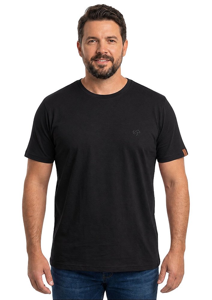 Camiseta Básica Plus Size Masculina Estanciero