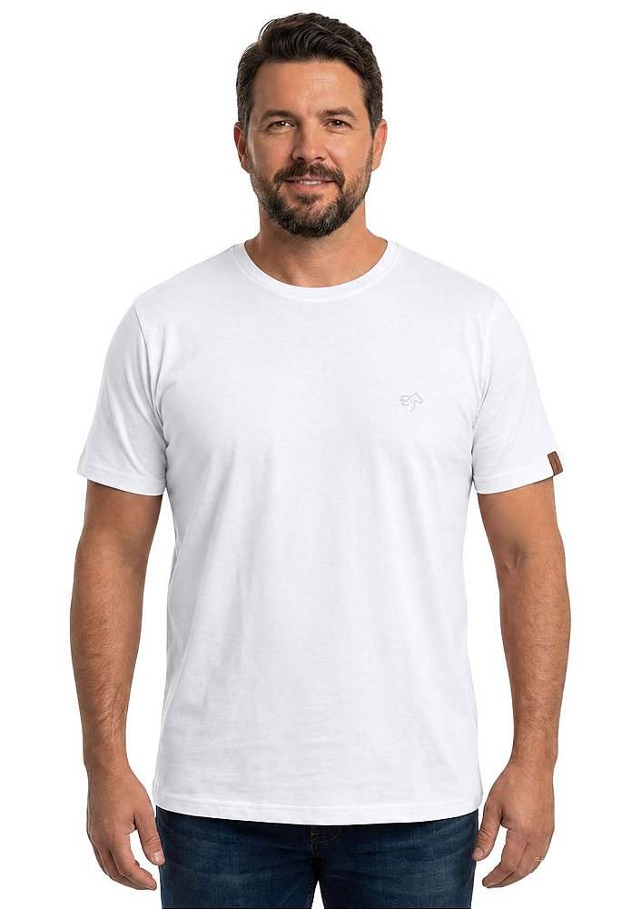 Camiseta Básica Plus Size Masculina Estanciero