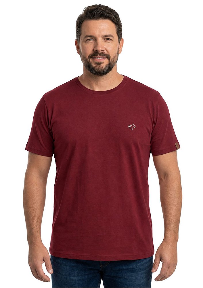 Camiseta Básica Plus Size Masculina Estanciero