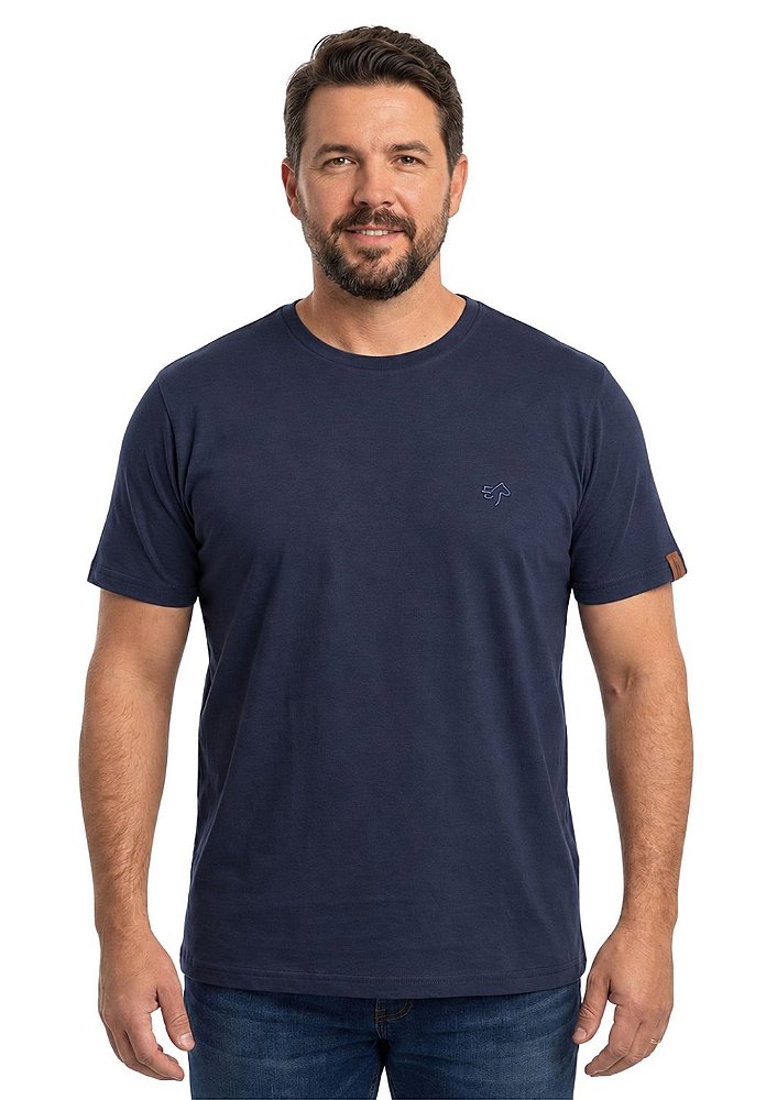 Camiseta Básica Plus Size Masculina Estanciero