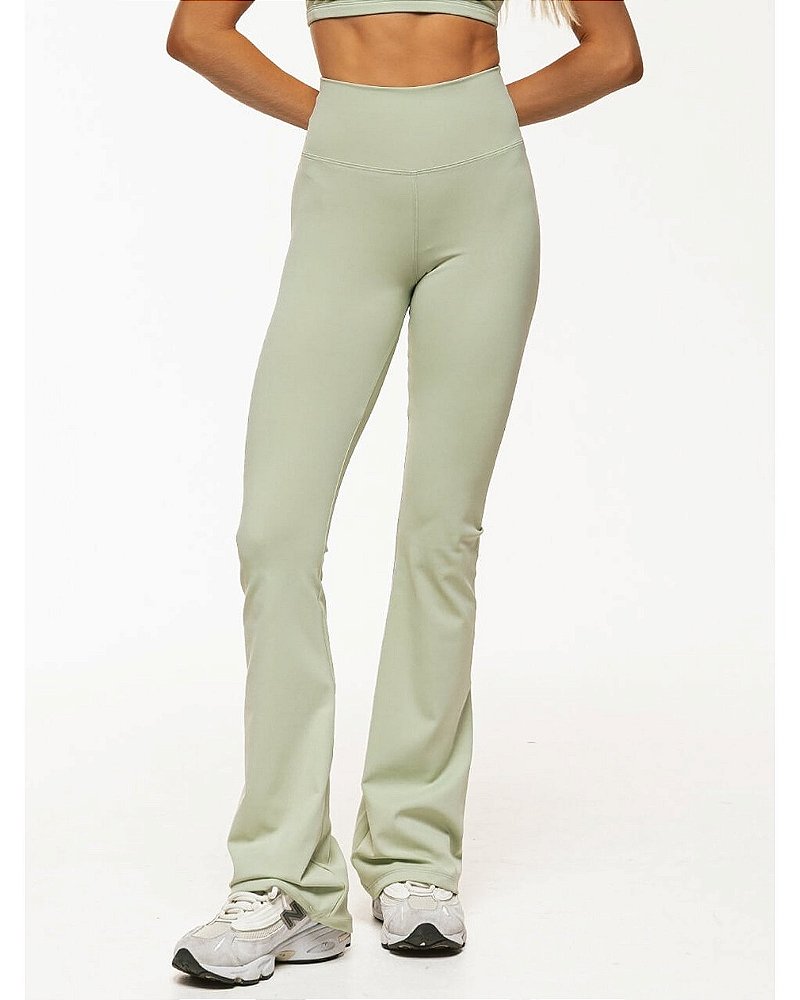 CALÇA FLARE - VERDE MENTA
