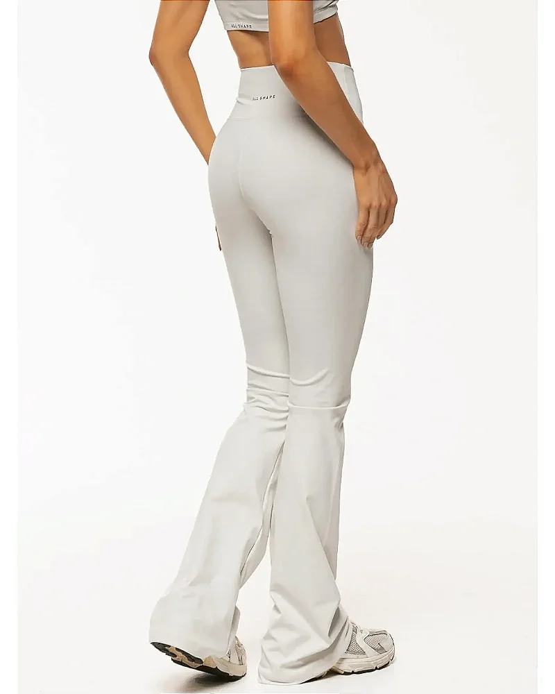CALÇA FLARE SCULP - BRANCO TAPIOCA