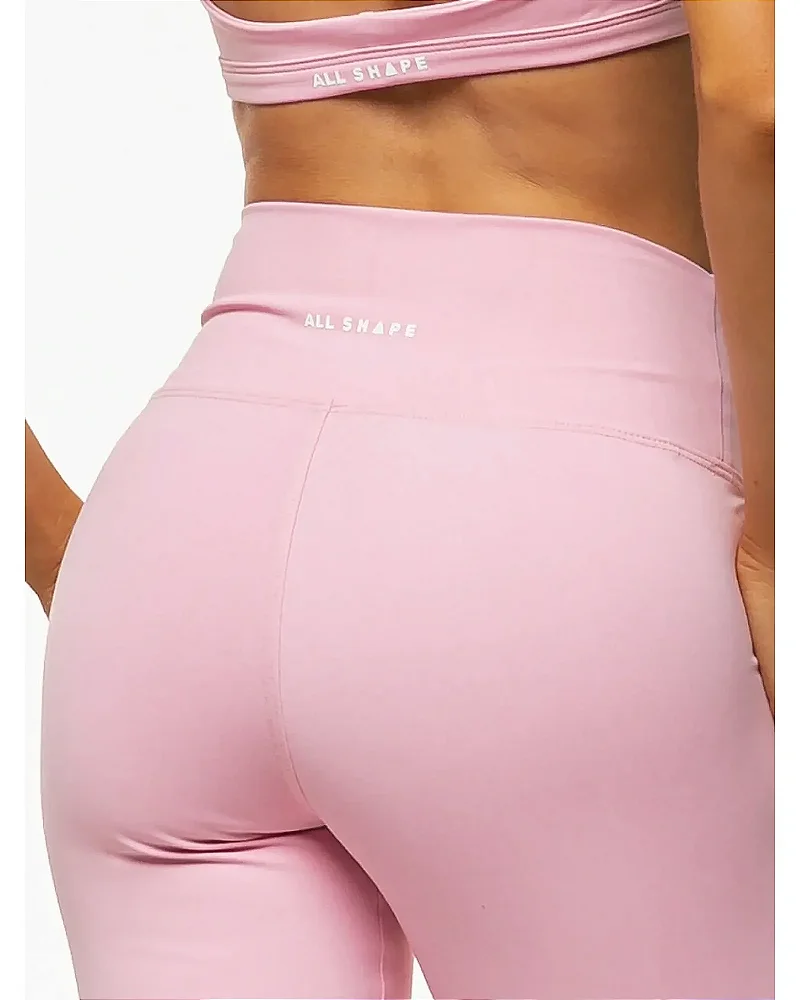 CALÇA FLARE SCULP - ROSA SOFT