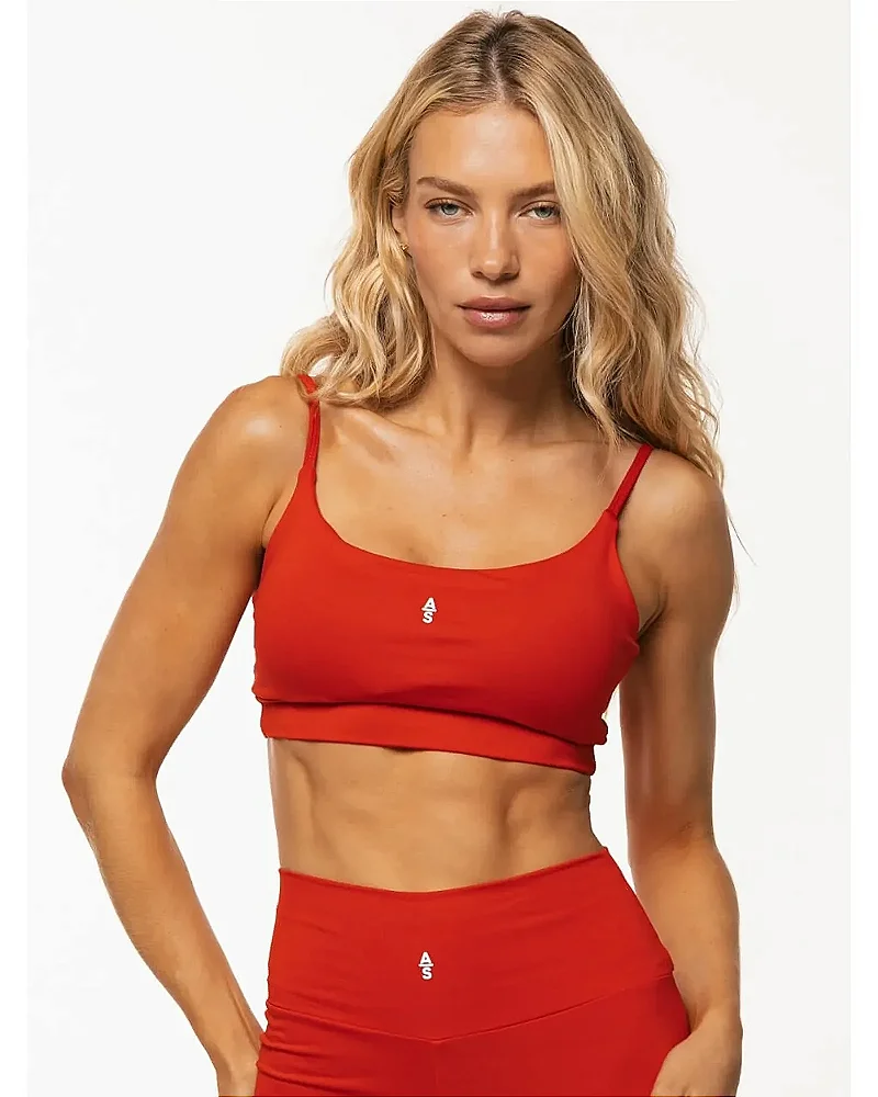 TOP ALCINHA ESSENCIAL - VERMELHO