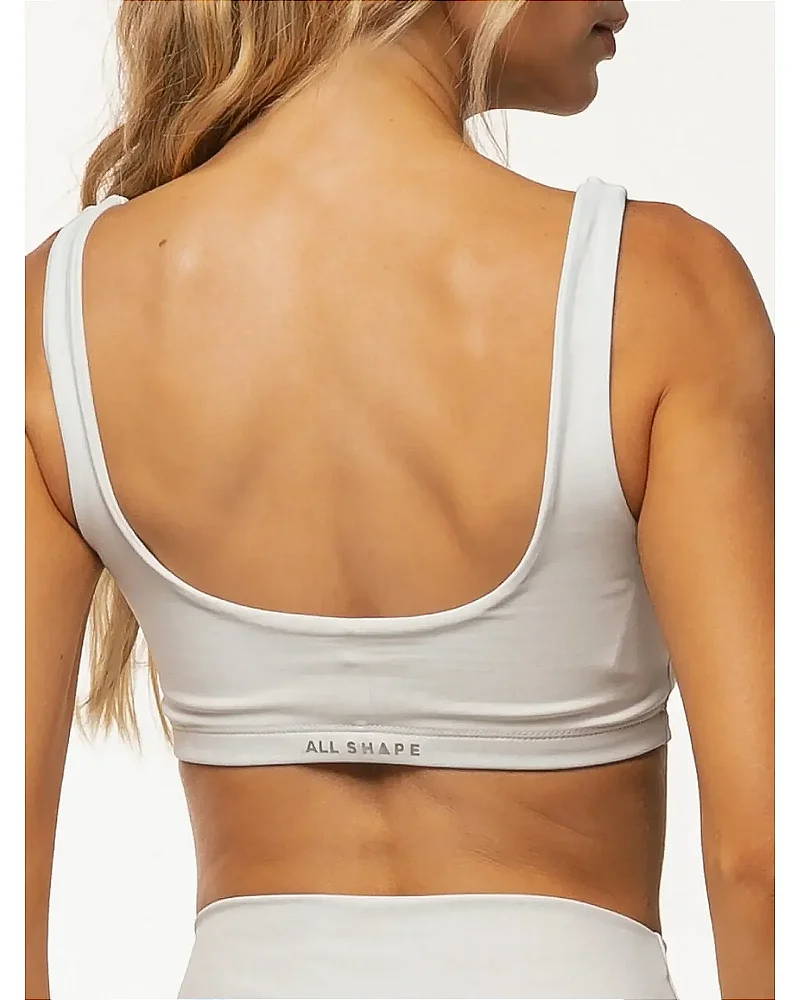 TOP REGATA CLEAN - BRANCO TAPIOCA