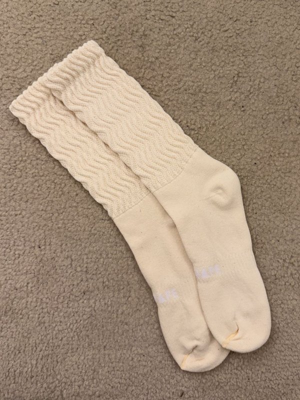 MEIA AEROBIC ALL SHAPE - OFF WHITE