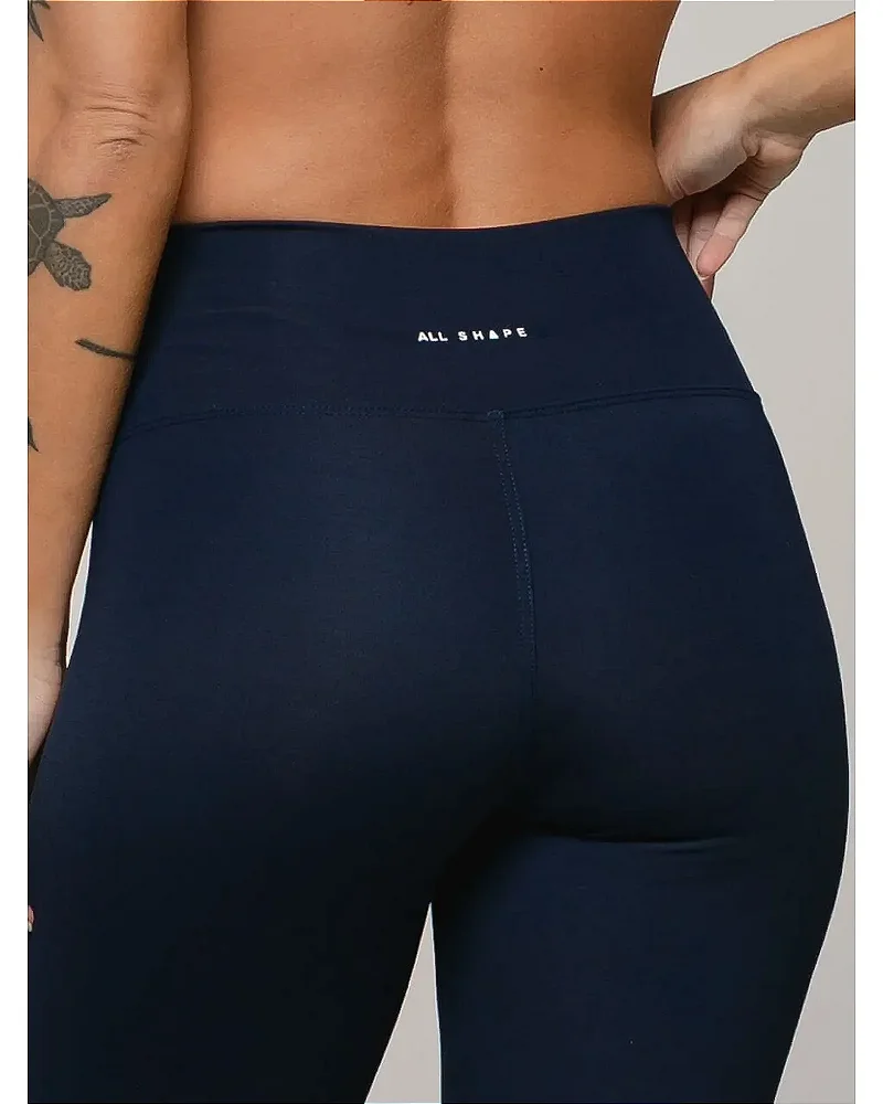 CALÇA FLARE - AZUL MARINHO PROFUNDO