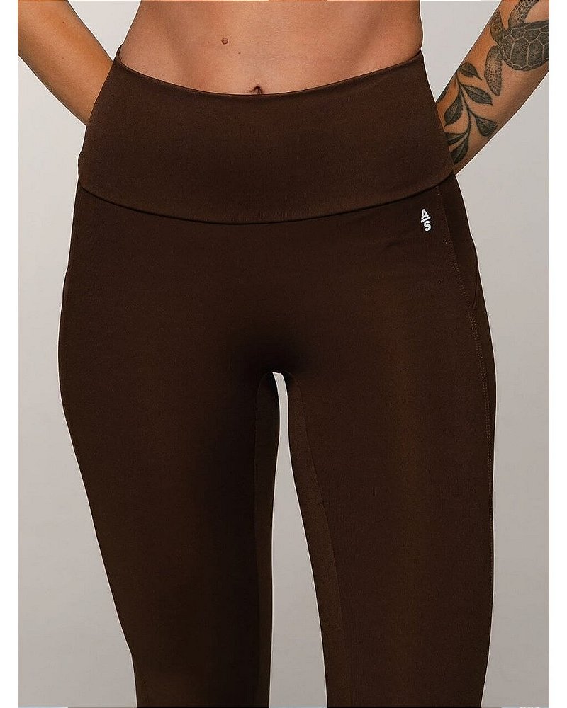 LEGGING FRONTLESS - MARROM EXPRESSO