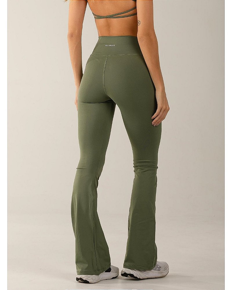 CALÇA FLARE - VERDE JARDIM