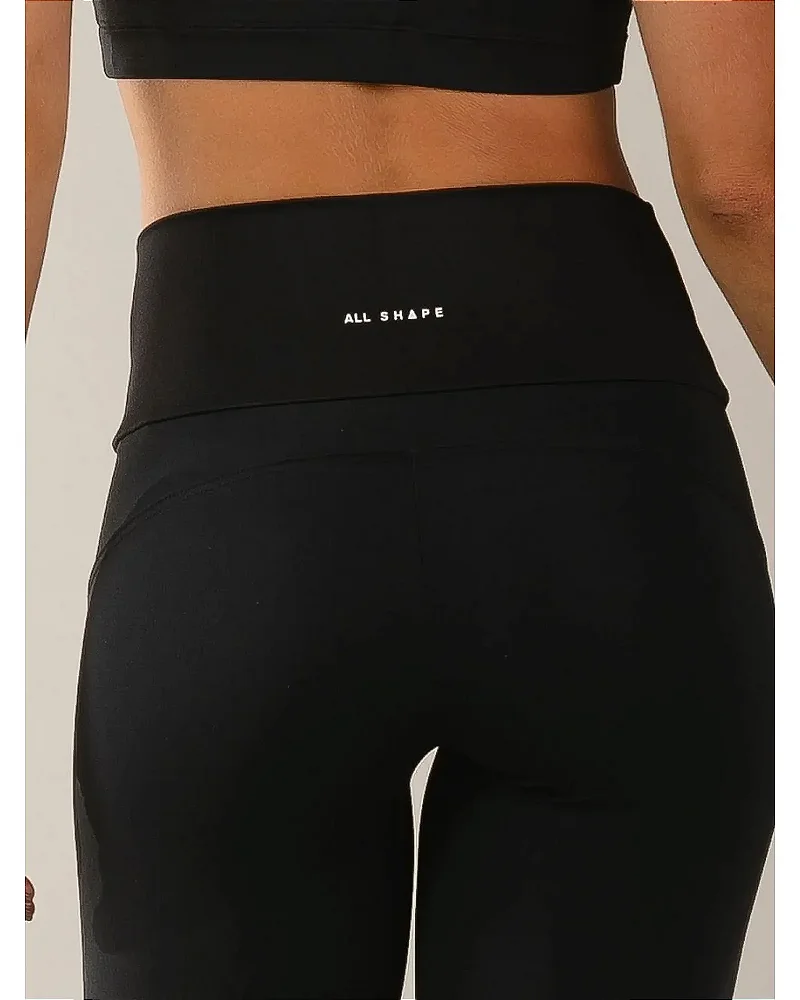 LEGGING FRONTLESS - PRETO