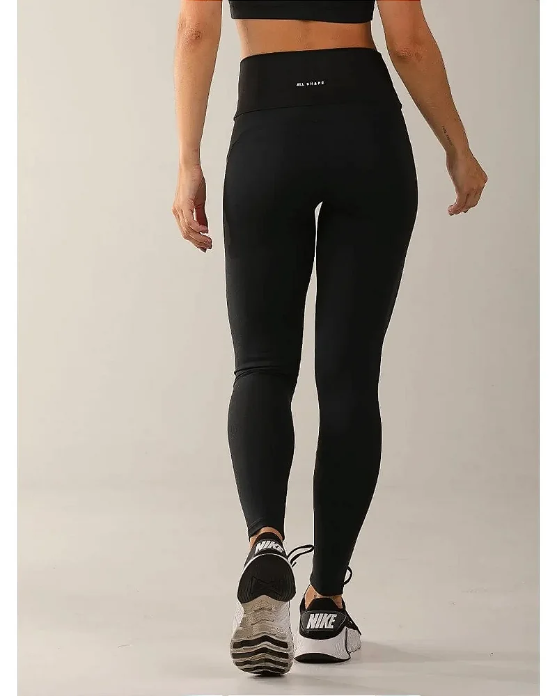 LEGGING FRONTLESS - PRETO