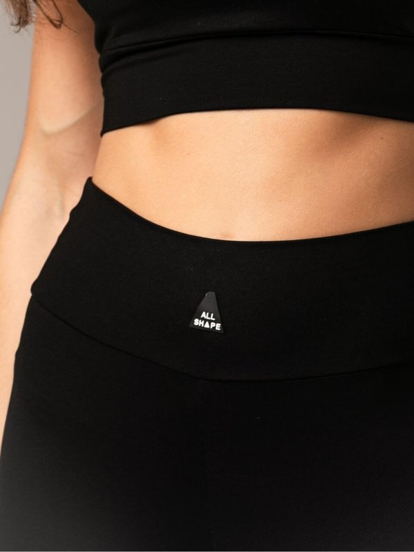 SHORT ESSENCIAL CONFORT - PRETO