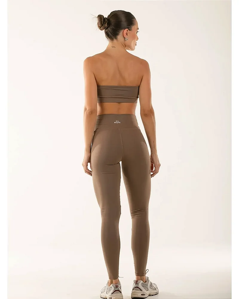 LEGGING CONFORT - MARROM ICED COFFEE