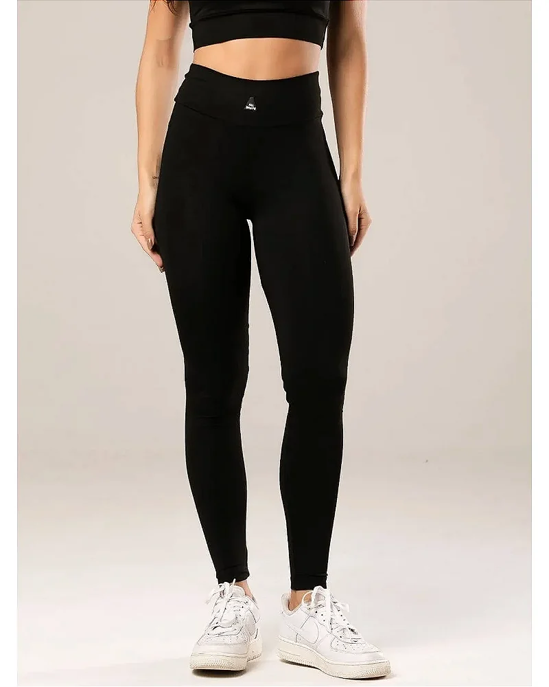 LEGGING ESSENCIAL CONFORT - PRETO