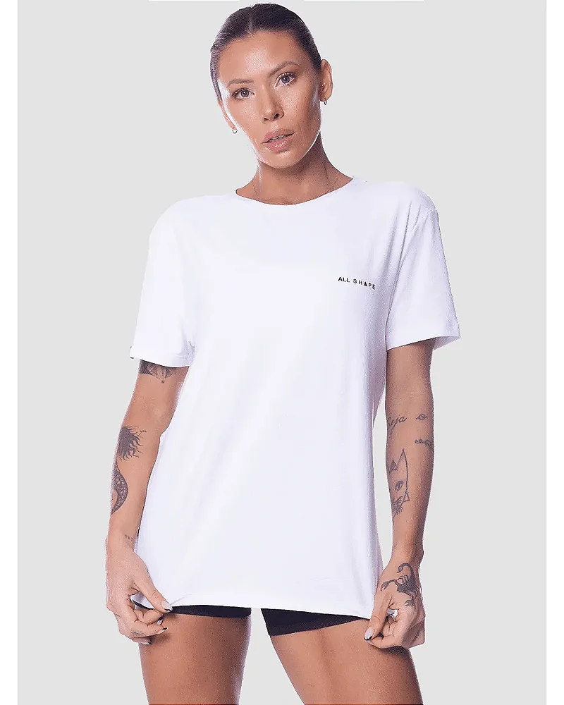CAMISETA DRY FIT ACTIVE - BRANCA