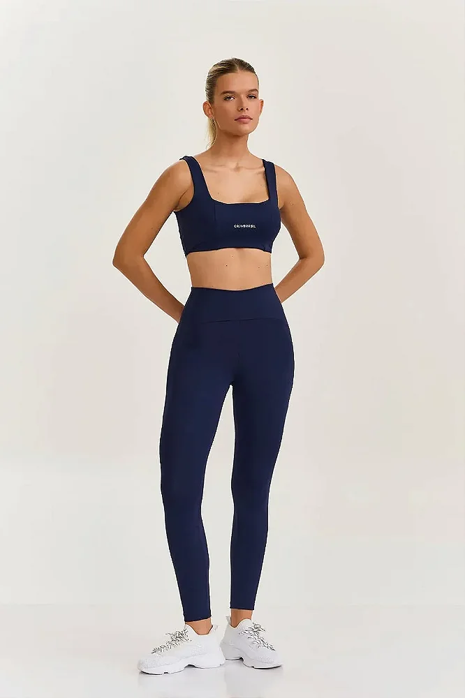 LEGGING HERO CAJU BRASIL - AZUL ECLIPSE