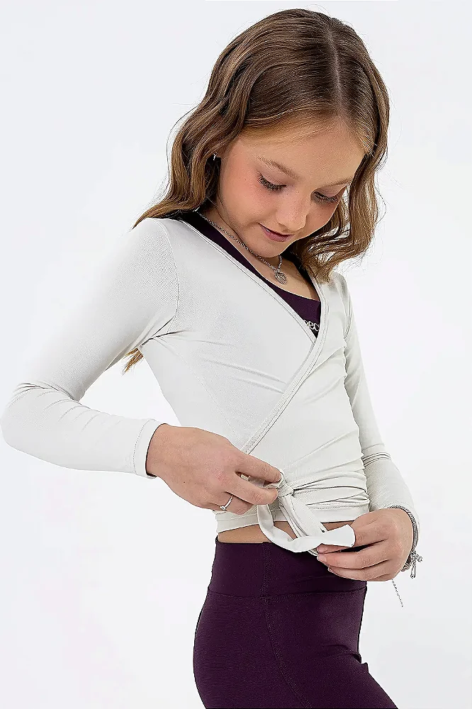 BLUSA ORQUIDEA INFANTIL - CREAM