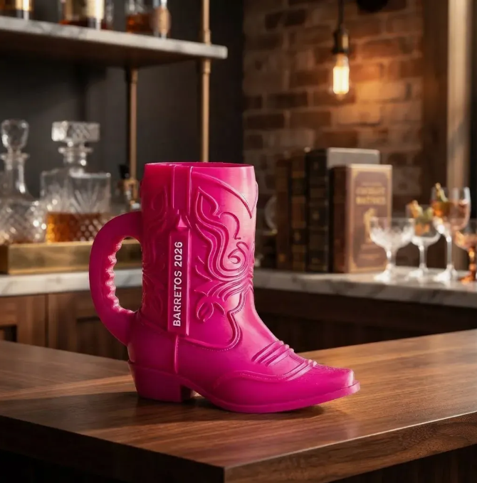 Bota Porta Lata Country Personalizada Com Nome