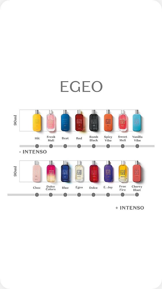 Egeo Choc Desodorante Colônia 90ml