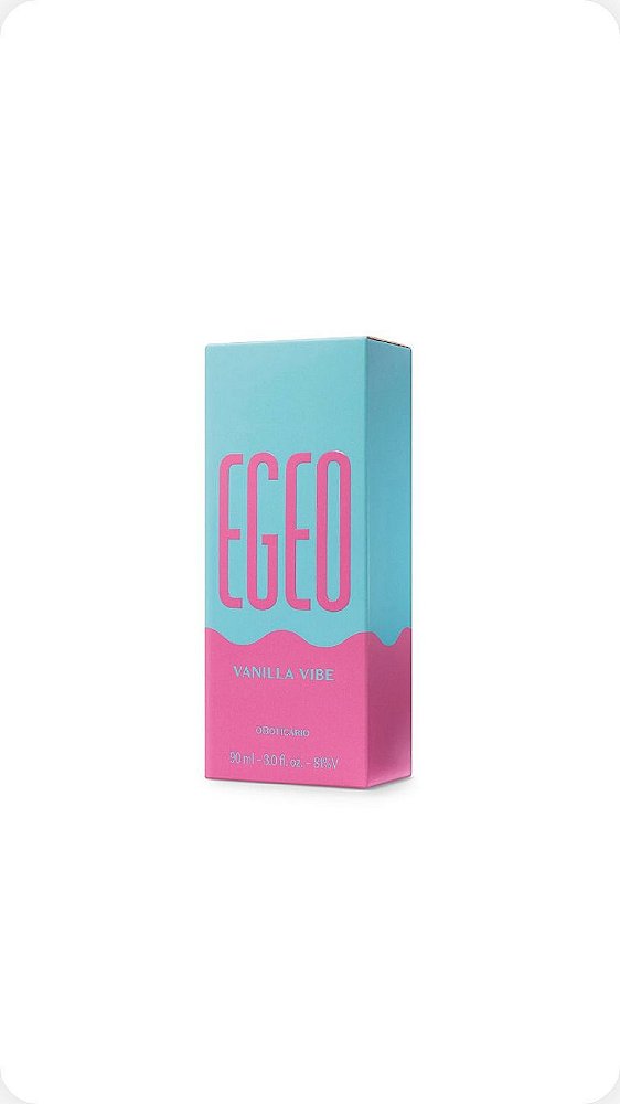 Egeo Vanilla Vibe Desodorante Colônia 90ml