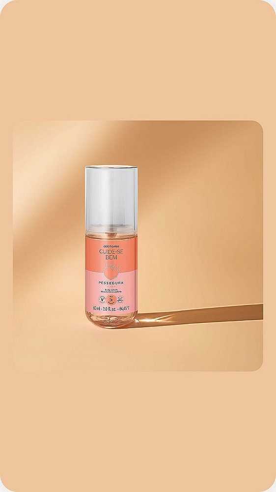Body Splash Cuide-Se Bem Pessegura 60ml