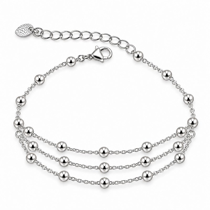 Pulseira Trio Bolinhas Liguel Semijoias