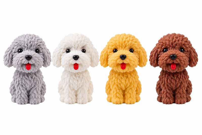 Borracha Ponteira Cachorrinho