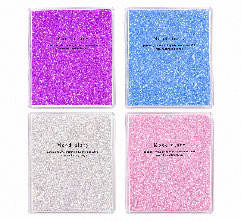 Mini Diário Mood Glitter