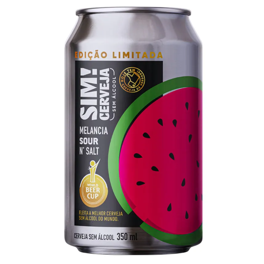 SIM! Melancia — Cerveja Sem Álcool