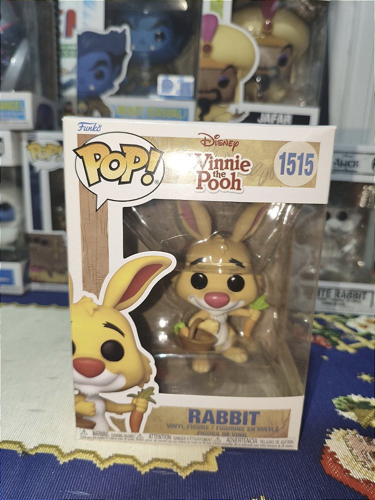 Funko Pop! Disney Coelho Rabbit Winnie-the-Pooh Ursinho Pooh #1515