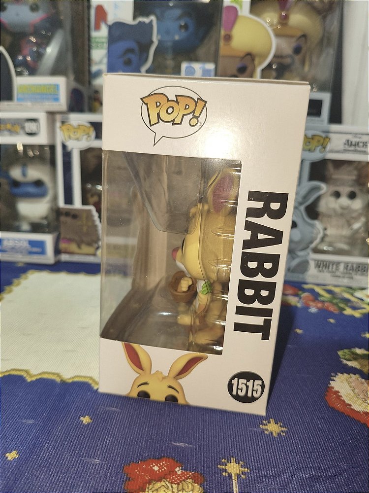 Funko Pop! Disney Coelho Rabbit Winnie-the-Pooh Ursinho Pooh #1515