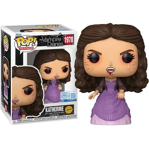 (PRÉ VENDA) Funko Pop! Television: The Vampire Diaries / Diarios De Um Vampiro Katherine Pierce Exclusivo CHASE VAMPIRA#1978