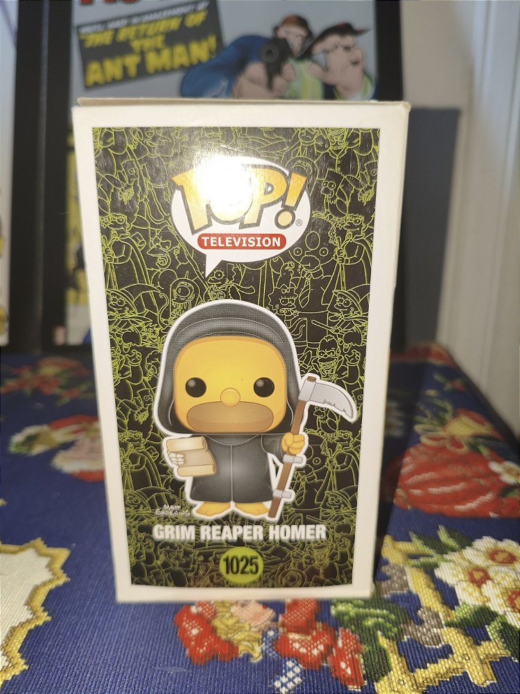 Funko Pop! Television: A Casa Da Árvore Dos Horrores Grim Reaper Homer #1025 - The Simpsons Treehouse Of Horror