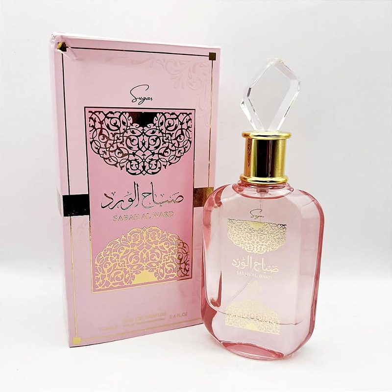 Perfume Árabe Feminino Al Wataniah Sabah Al Ward Sugar Eau de Parfum 100ml