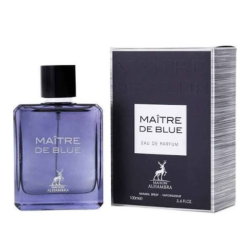 Perfume Árabe Masculino Maison Alhambra Maître de Blue Eau de Parfum 100ml