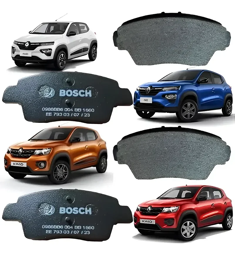 Jogo Pastilha Freio Ventilado Renault Kwid 1.0 2019/..diante