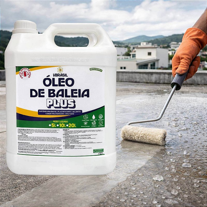 Óleo de Baleia Plus Impermeabilizante Multiuso [5 Litros]