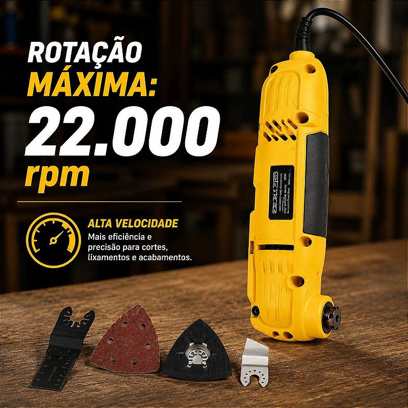 Lixadeira Oscilante Multifuncional 400W [220V]