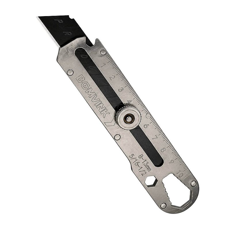Estilete Multifuncional em Aço Inox