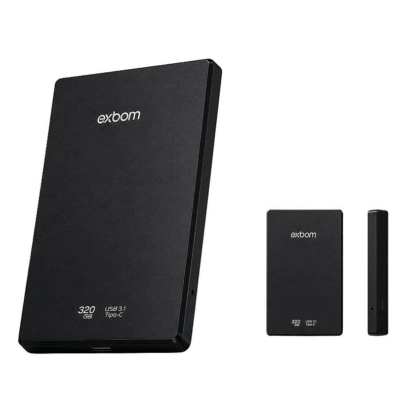 HD Externo Slimvault 320GB USB 3.1