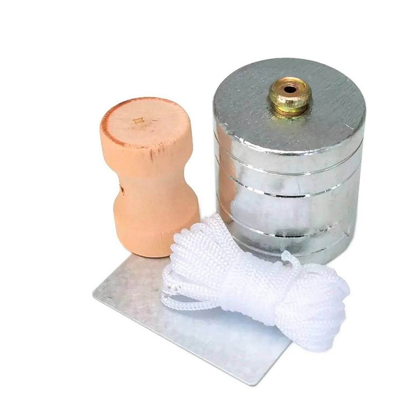Kit Ferramentas Pedreiro Completo Prumo Colher Martelo Broxa