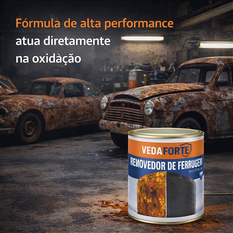 Removedor de Ferrugem Veda Forte Secagem Ultra Rápida [900ml]