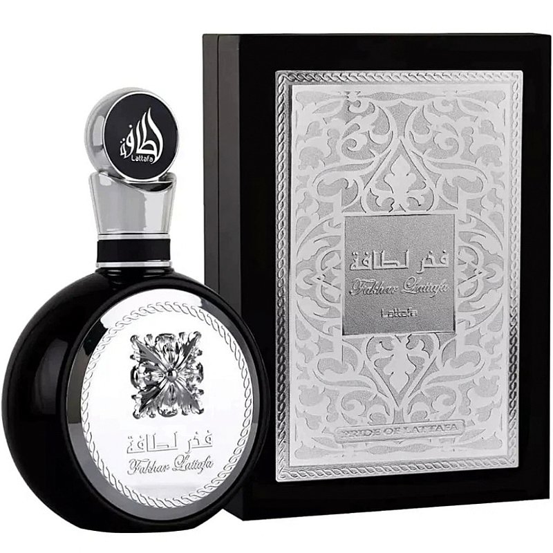 LATAFFA FAKHAR BLACK - - Eau de Parfum Masculino 100 ml