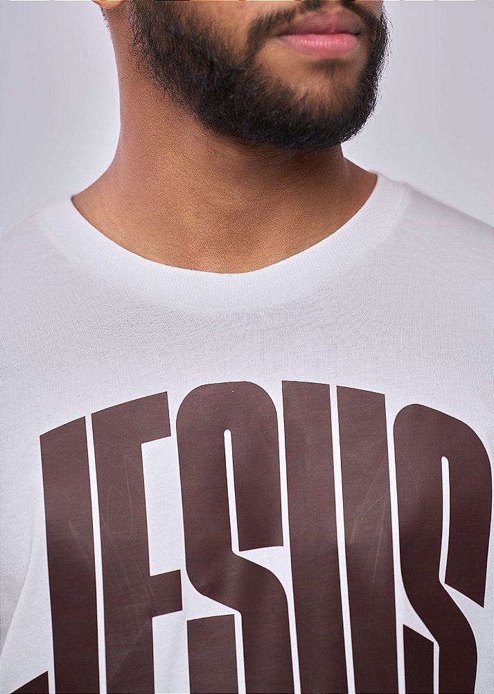 Camiseta Tshirt Feminino e Masculino "Jesus, nome sobre todo nome"