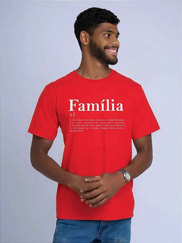 Camiseta Tshirt Feminina e Masculina "Família"